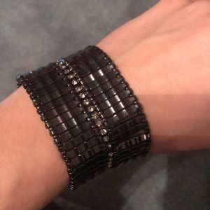 CRUNKY GUN METAL BRACELET ❄️❄️